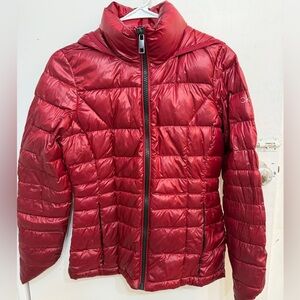 Calvin Klein Black and Red Jacket